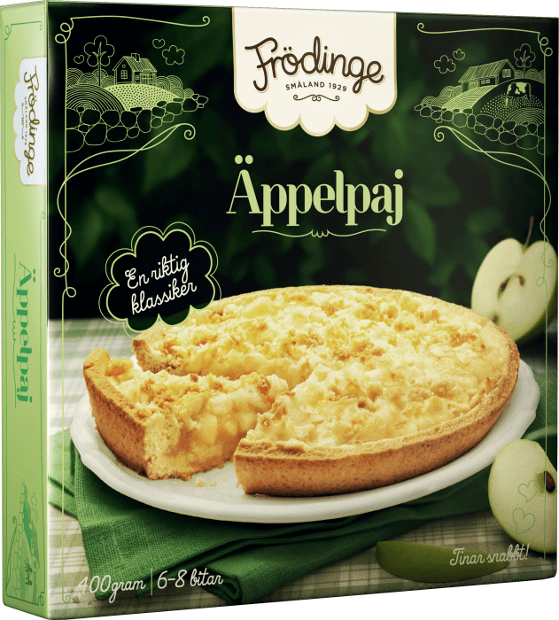 Äppelpaj Fryst