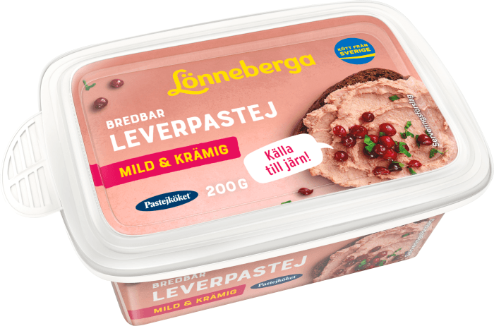 Leverpastej Mild & Krämig Bredbar
