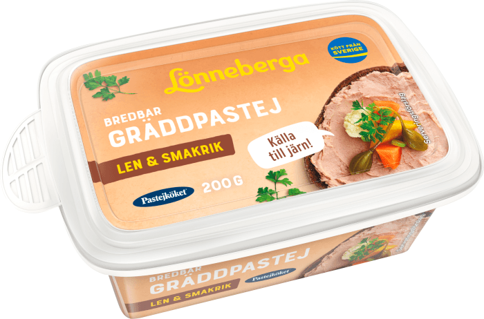 Gräddpastej Bredbar