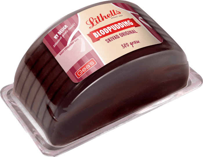 Blodpudding Färdigskivad