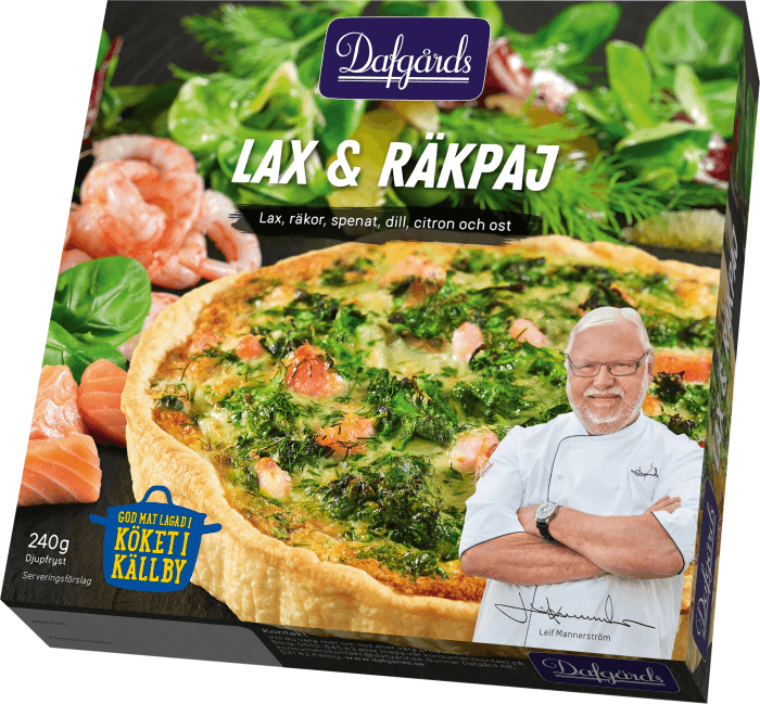 Lax & Räkpaj Fryst