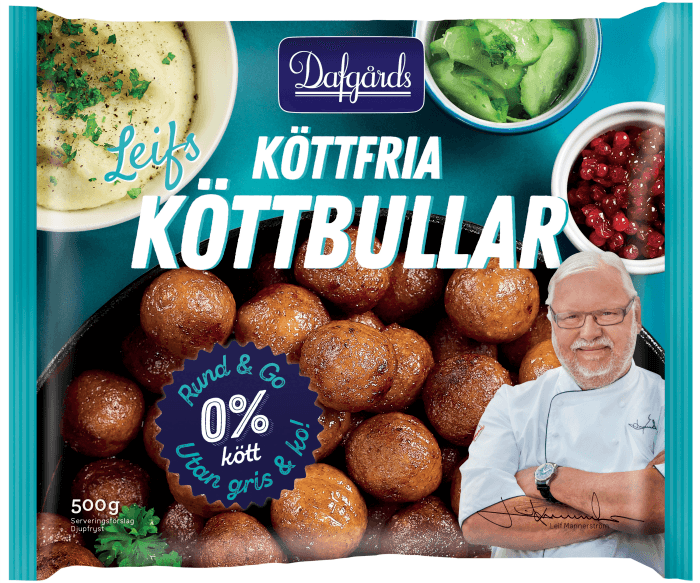 Köttfria Köttbullar Frysta