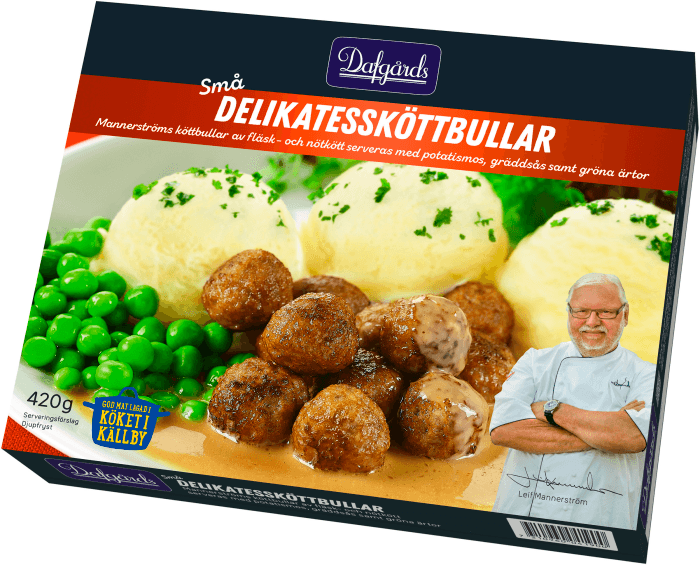 Delikatessköttbullar Fryst