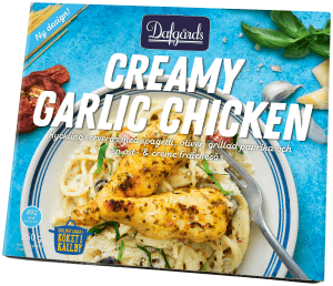 Creamy Garlic Chicken Fryst