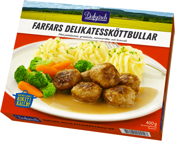 Farfars Delikatessköttbullar Fryst