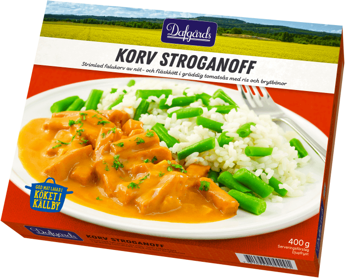 Korv Stroganoff Fryst