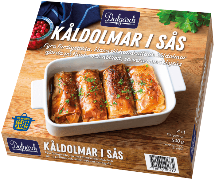 Kåldolmar i Sås Frysta Dafgård