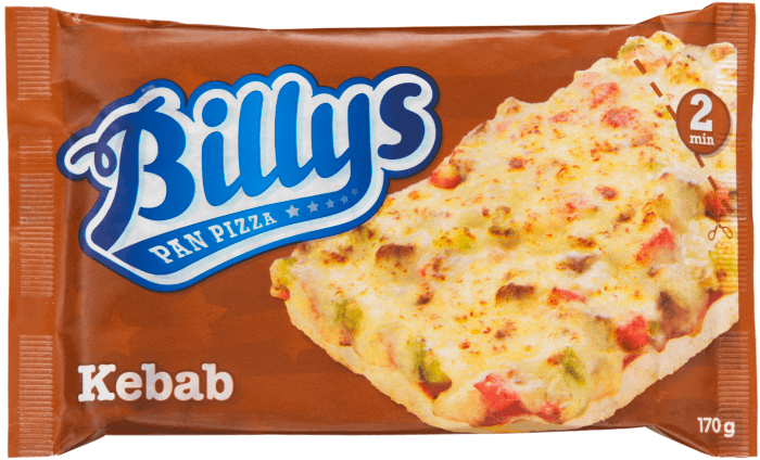 Pan Pizza Kebab Fryst
