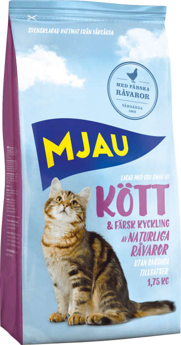 Kattmat Kött & färsk kyckling