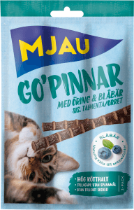 Kattsnacks Gopinnar med öring