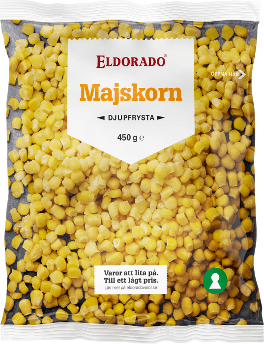 Majskorn Fryst