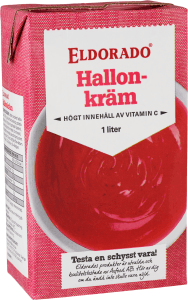 Hallonkräm