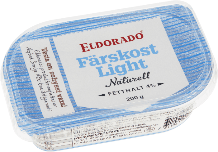 Färskost Light Naturell 4%