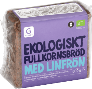 Fullkornsbröd med Linfrön 8-skivor Fullkronsrå