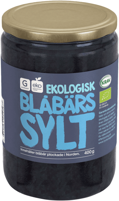 Blåbärssylt EKO KRAV