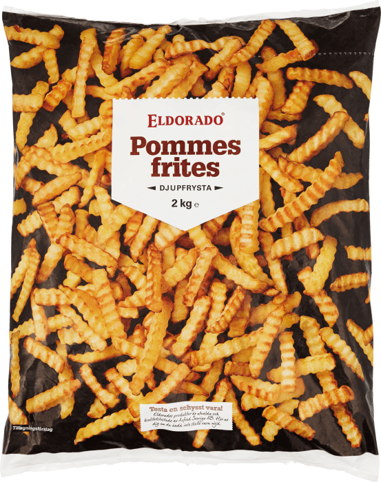 Pommes Frites Frysta
