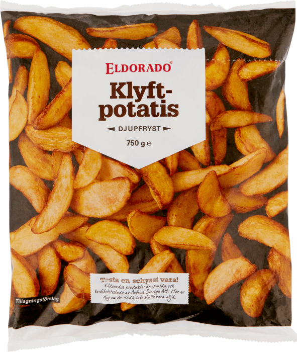 Klyftpotatis Fryst
