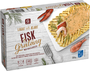 Skaldjurssås Fiskgratäng Fryst/1 Port