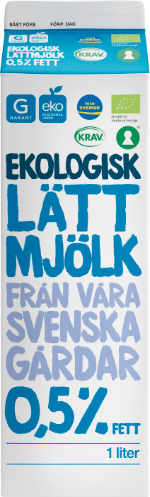 Lättmjölk Ekologisk 0,5%