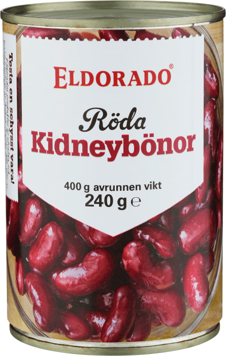 Kidneybönor Röda