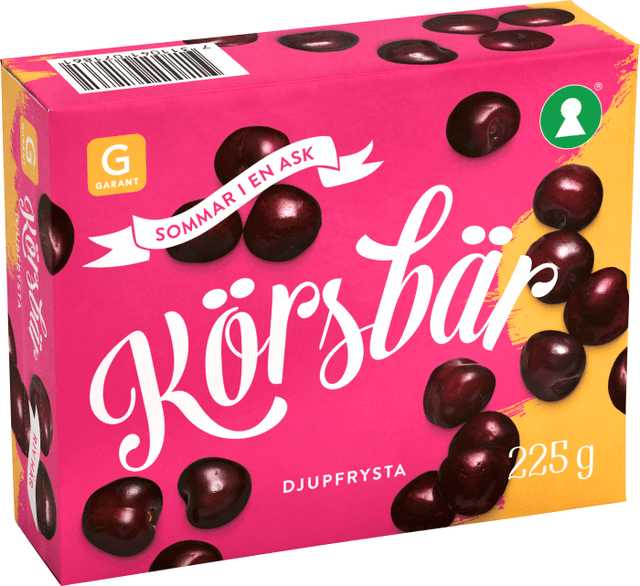 Körsbär Frysta
