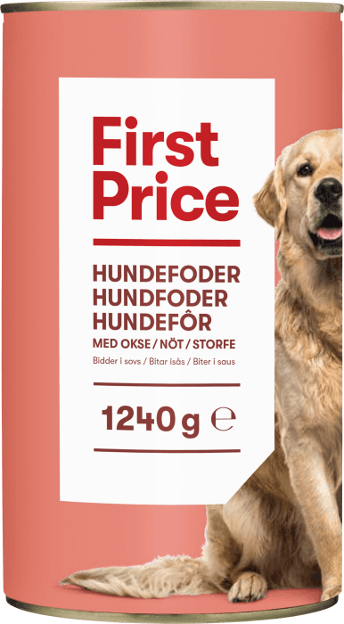 Hundfoder Nöt Hundmat Våt