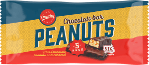 Bars Peanuts Chocolate 5-pack