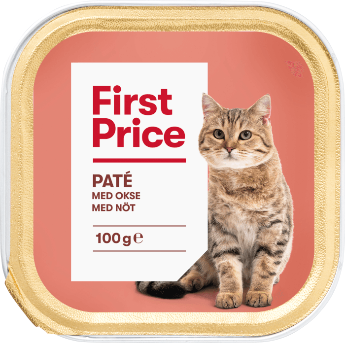 Paté Nöt Kattmat Våt