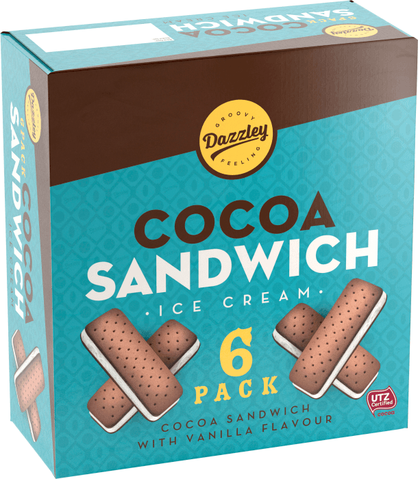 Sandwich Cocoa Glass