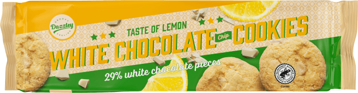 Cookies White Chocolate & Lemon