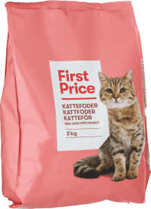 Kattfoder Nöt Torrfoder Katt