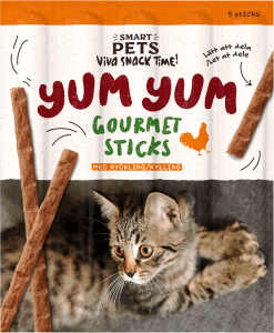 Sticks Kycklin Kattgodis 5-pack