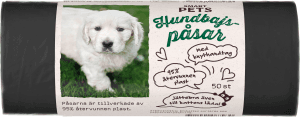 Hundbajspåsar Knythandtag