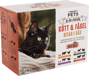 Kattmat Multipack Kött i Sås 12x100g