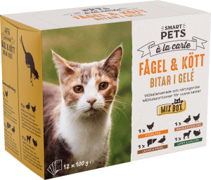 Kattmat Multipack Kött i Gele 12x100g