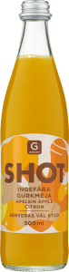Shot Ingefära, gurkmeja, apelsin, äpple & citron