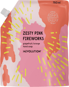 Zesty Pink Fireworks Refill Refill Hand Tvål