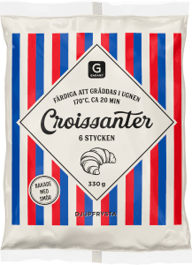 Croissant Fryst 6-p