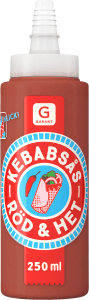 Kebabsås Röd Stark