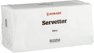 Vit Servett 32cm