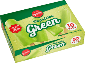 Isglass Tuttifruttipinnar