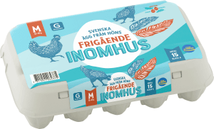 Ägg Frigående Inomhus Medium