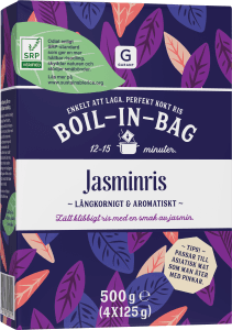 Ris Jasmin Boil-in-Bag 4x125g