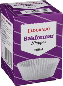 Bakformar Papper Vita