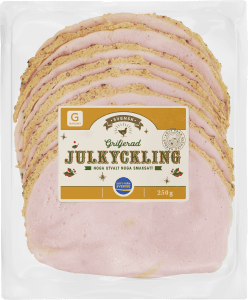 Griljerad Julkyckling Skivad
