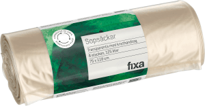 Sopsäck Transparent 125L