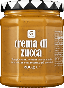 Crema Di Zucca Pumpakräm
