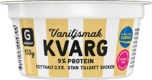 Kvarg Vanilj Utan Tillsatt Socker 0,3%
