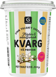 Kvarg Fläder & Vanilj 0,3%