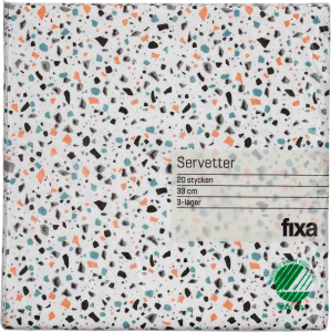 Servett Terazzo 33cm